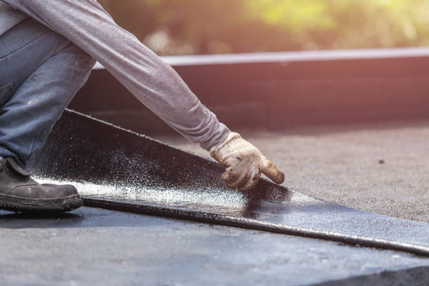 Professional Waterproofing technician working in Maywood, IL